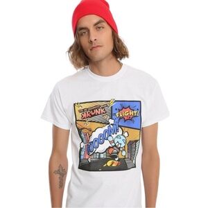 YG Presents Krunk Bear Comic Strip T-shirt. Size Medium.